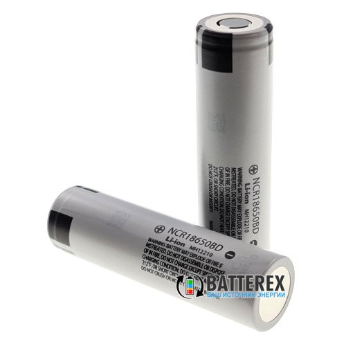 18650 Panasonic NCR18650BD 3200mah 3,6V 10A - оригинал - 2020 год