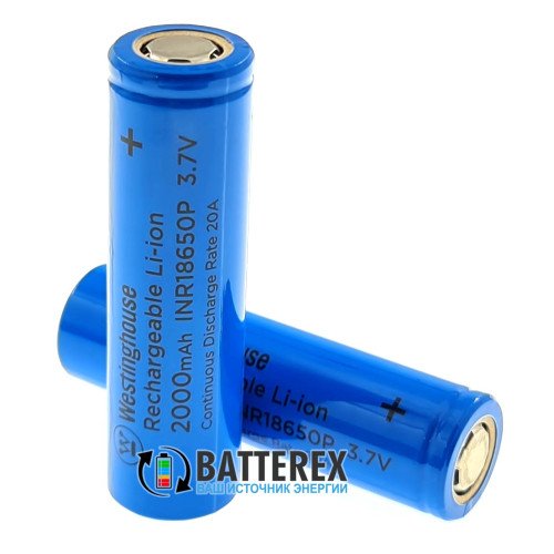 18650 Westinghouse INR18650P 2000mah 3.7V 20A высокотоковый - 2021 год