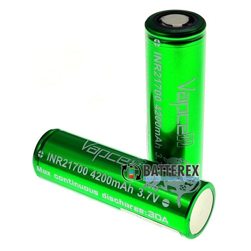 21700 Vapcell INR21700 4200mah 3.7V 30A высокотоковый - реальная ёмкость и токоотдача