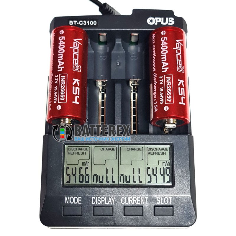 Купити акумулятор 26650 Vapcell 5400mah 3.7V 15A високотоковий